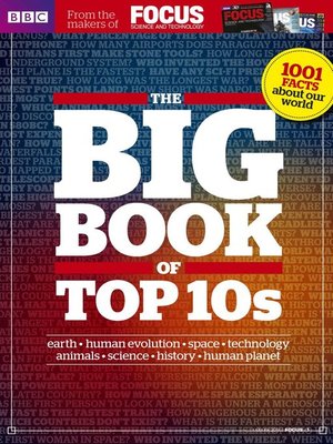 cover image of BBC Focus Magazine presents The Big Book of Top 10s
